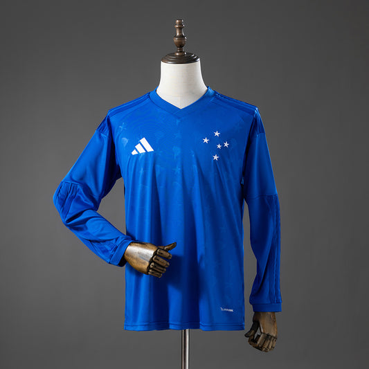 Camiseta Cruzeiro Local 2026/27 Manga Larga