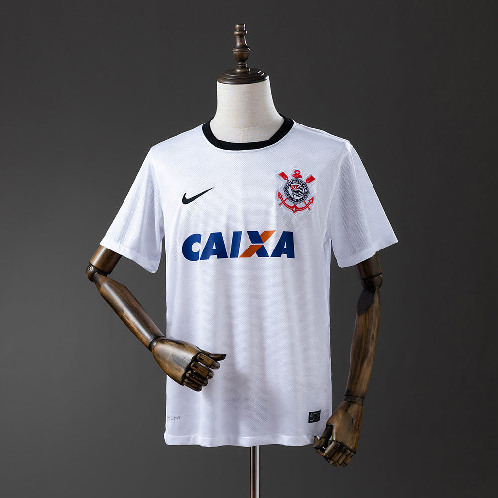 Camiseta Corinthians Retro Local 2012/13 Caixa