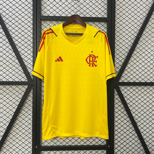 Camiseta Flamengo Arquero Amarillo 2024/25