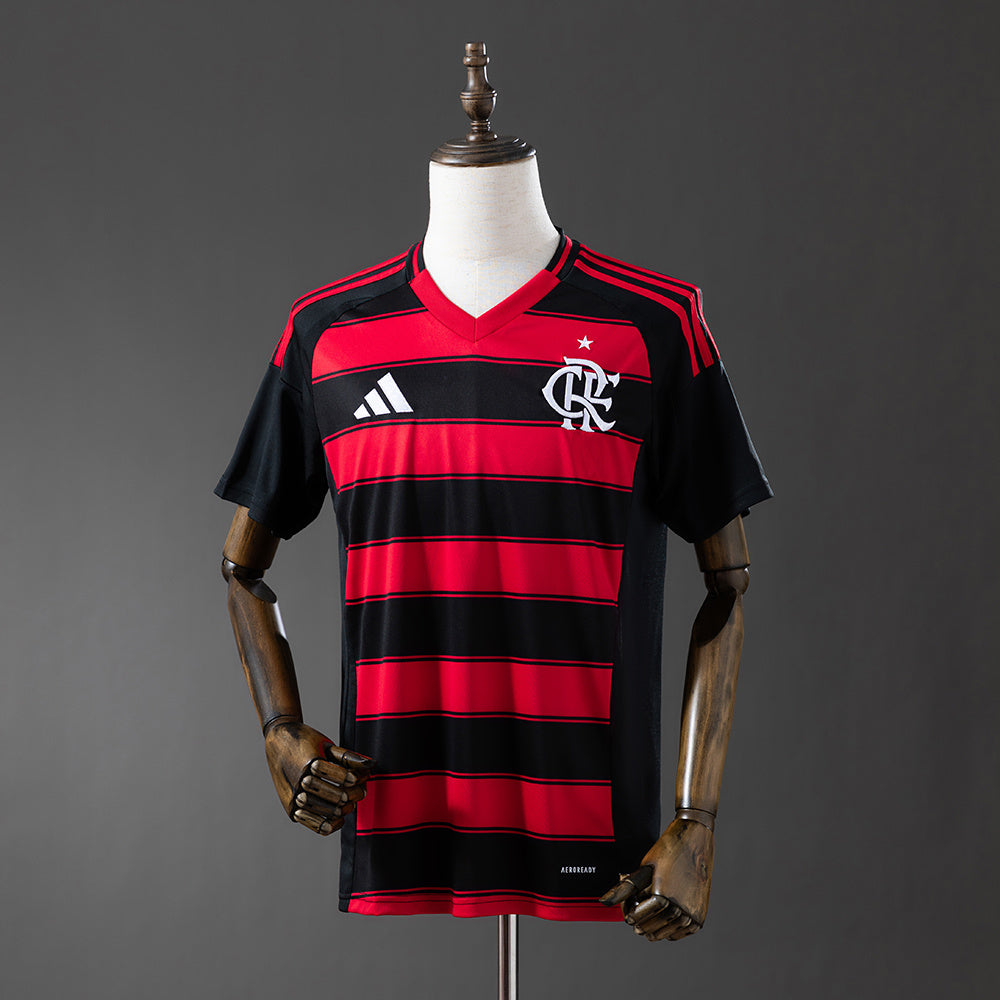 Camiseta Flamengo Local 2025/26 Sin Patrocinador