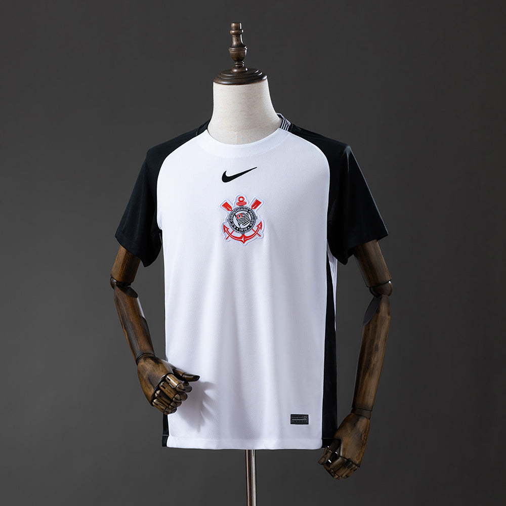 Camiseta Corinthians Local 2025/26 Sin Patrocinador