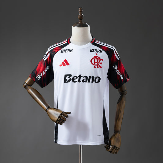 Camiseta Flamengo Visita 2025/26 Con Patrocinadores