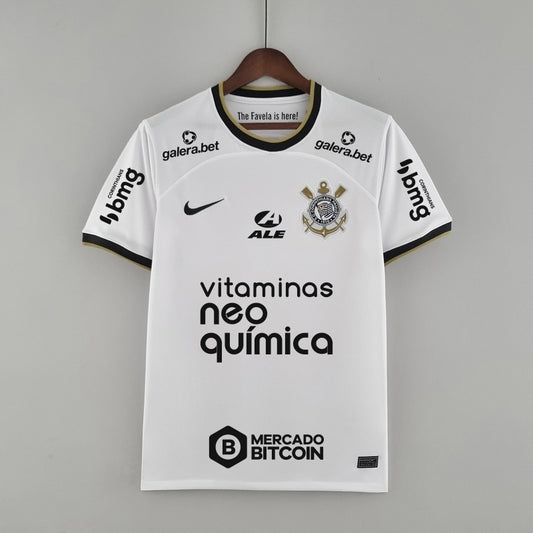 Camiseta Corinthians Local 2022/23 Con Patrocinadores