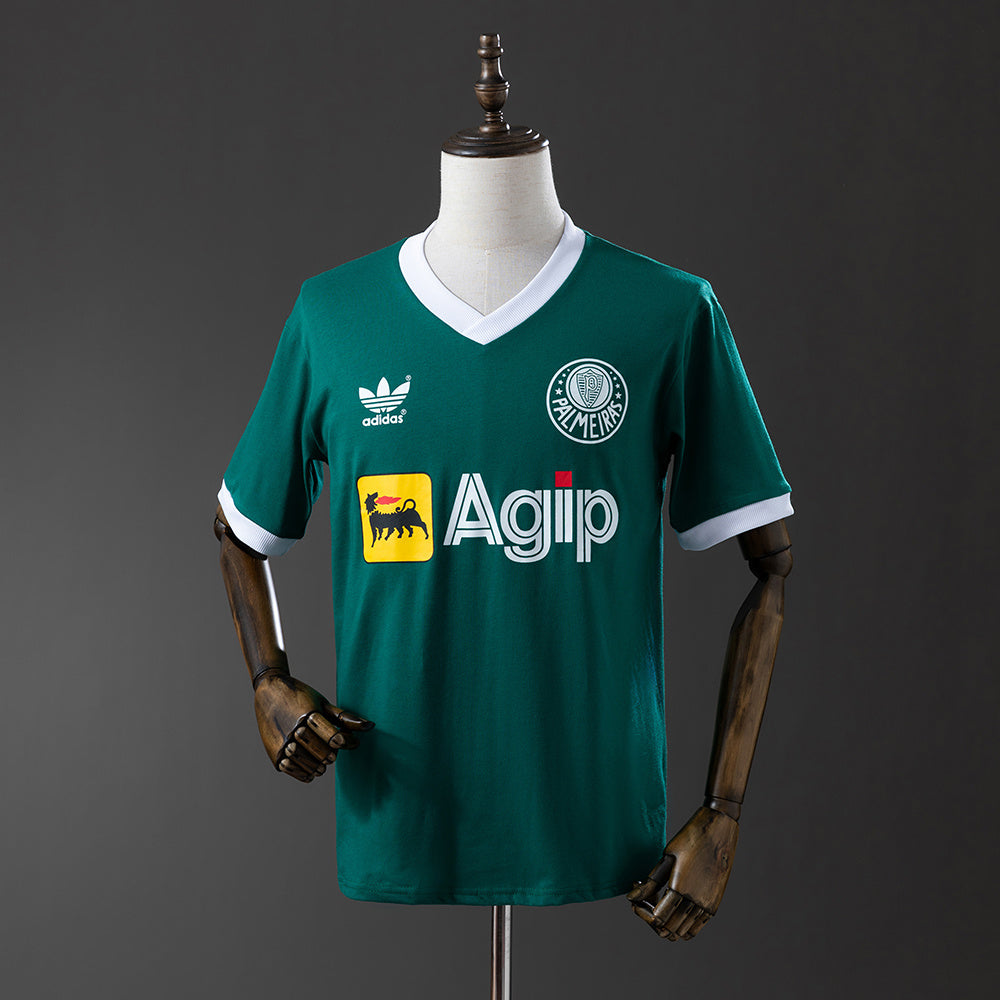 Camiseta Palmeiras Retro Local 1987 Agip