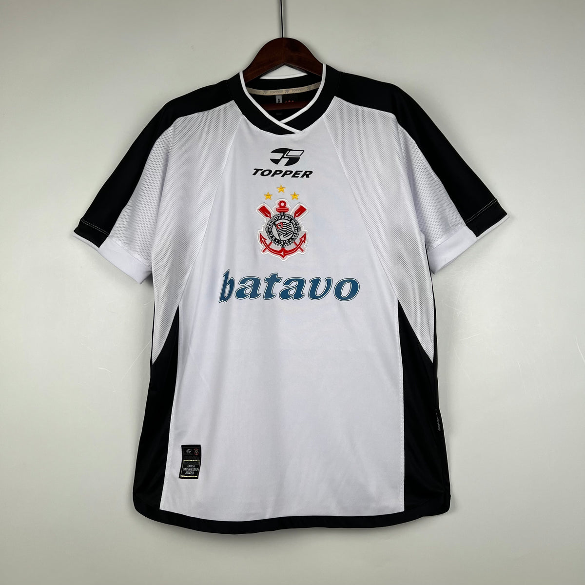 Camiseta Corinthians Retro Local 2000 Batavo