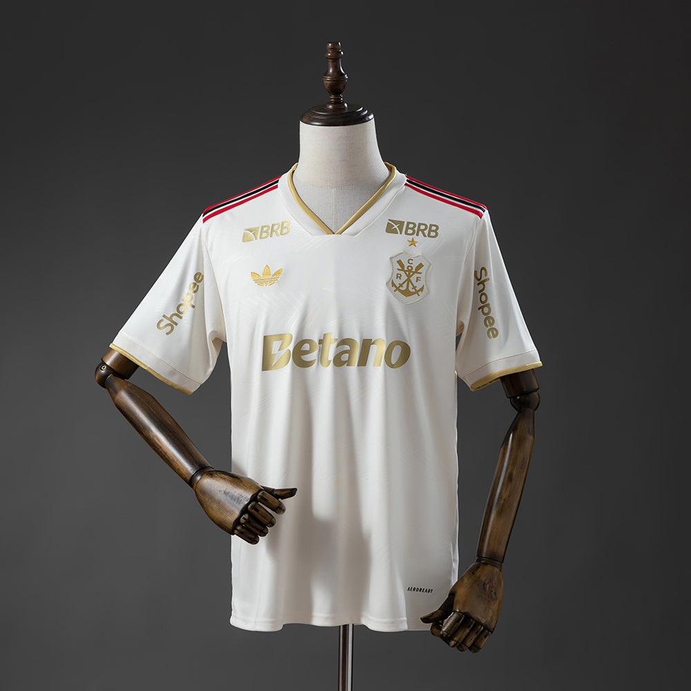 Camiseta Flamengo Tercera 2025/26 Con Patrocinadores