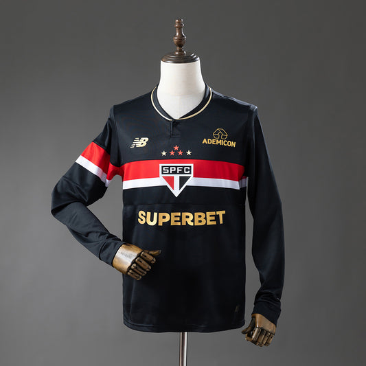 Camiseta São Paulo Tercera 2025/26 Manga Larga
