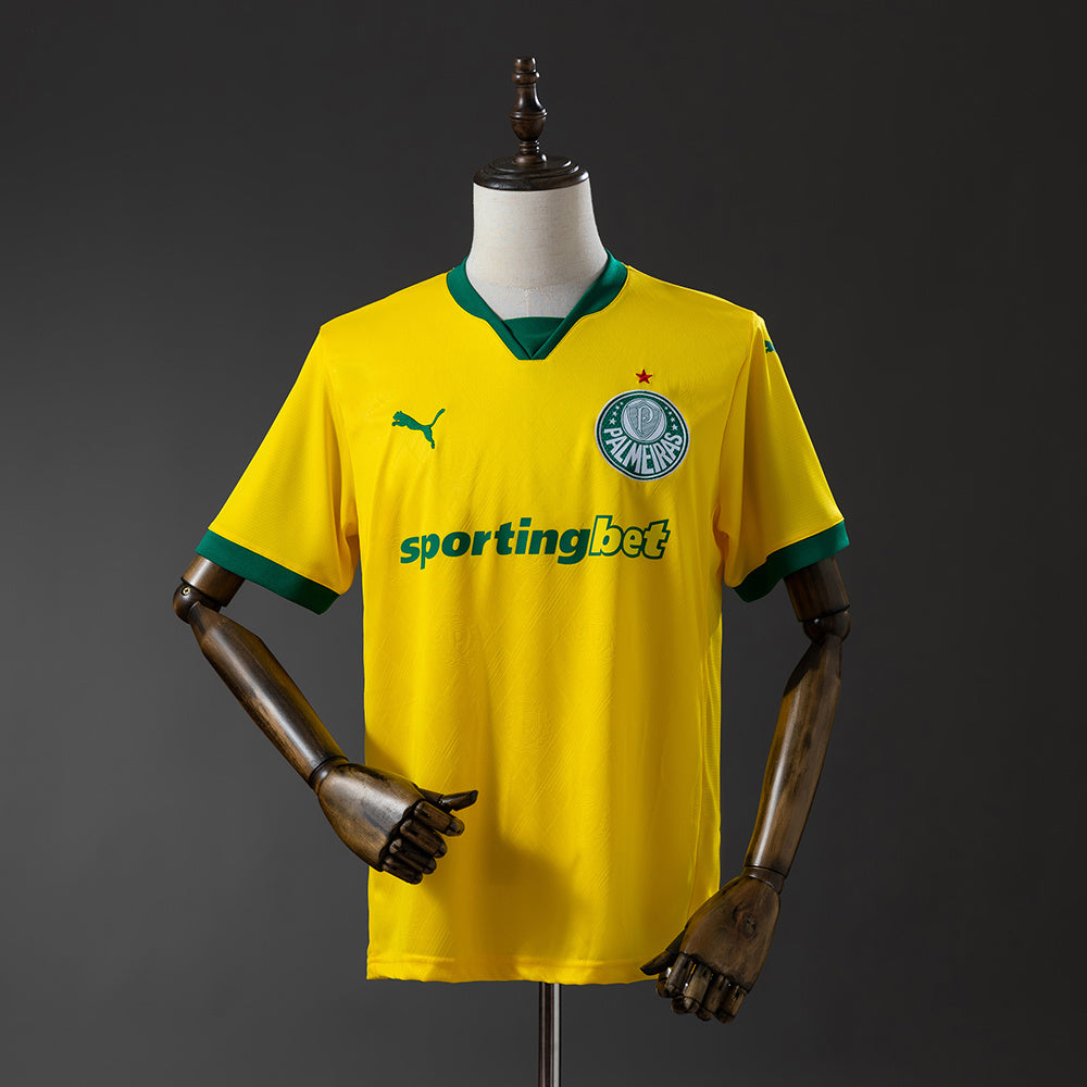 Camiseta Palmeiras Tercera 2025/26 Amarilla
