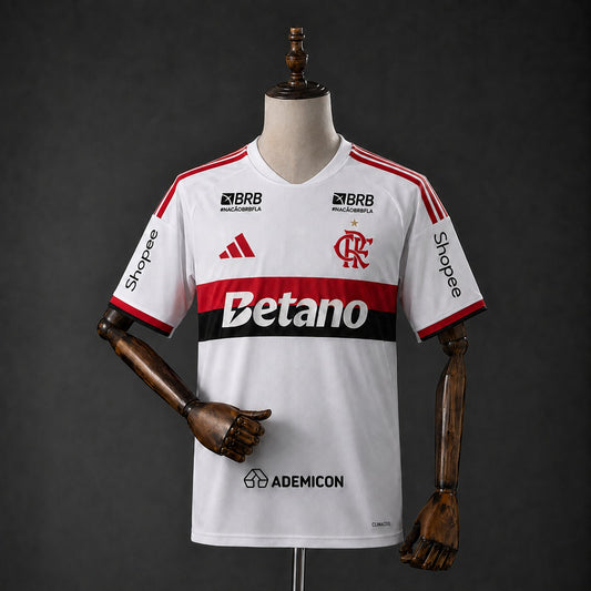 Camiseta Flamengo Visita 2026/27 Con Patrocinadores