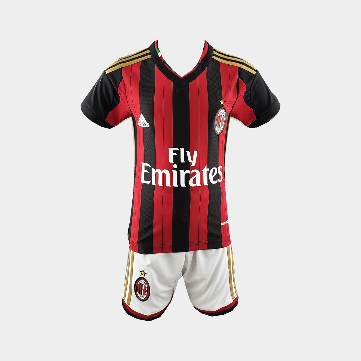 Conjunto Infantil AC Milan Retro Local 2013/14