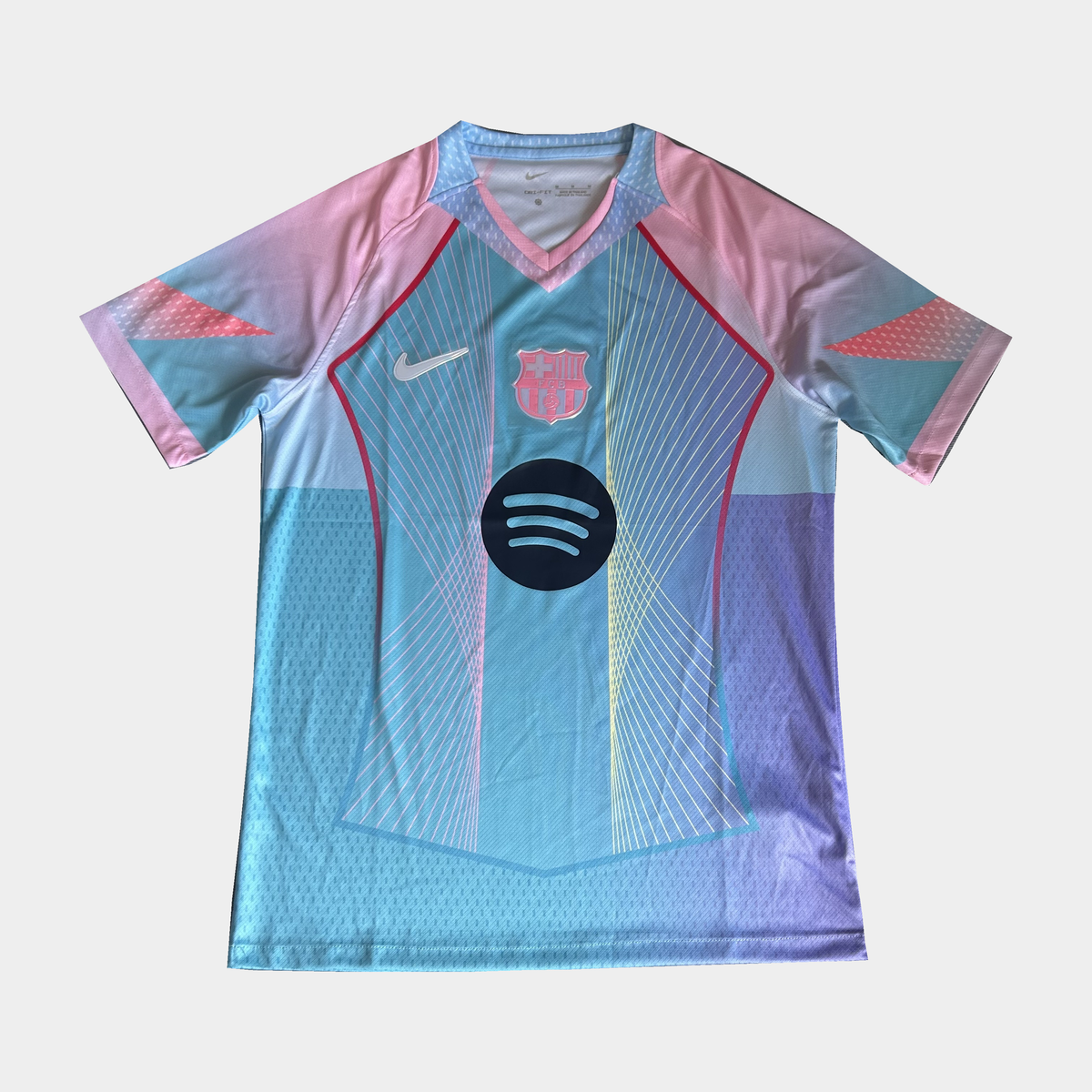 Camiseta Barcelona Edición Especial Azul y Rosa 2025/26