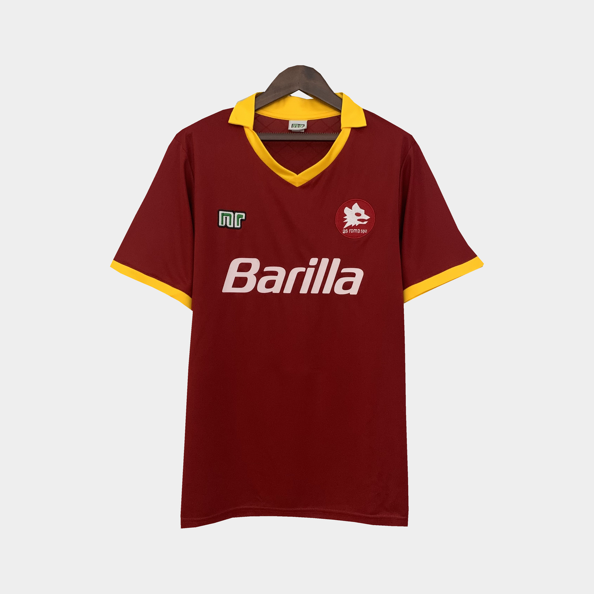 Camiseta Roma Retro Local 1989/90