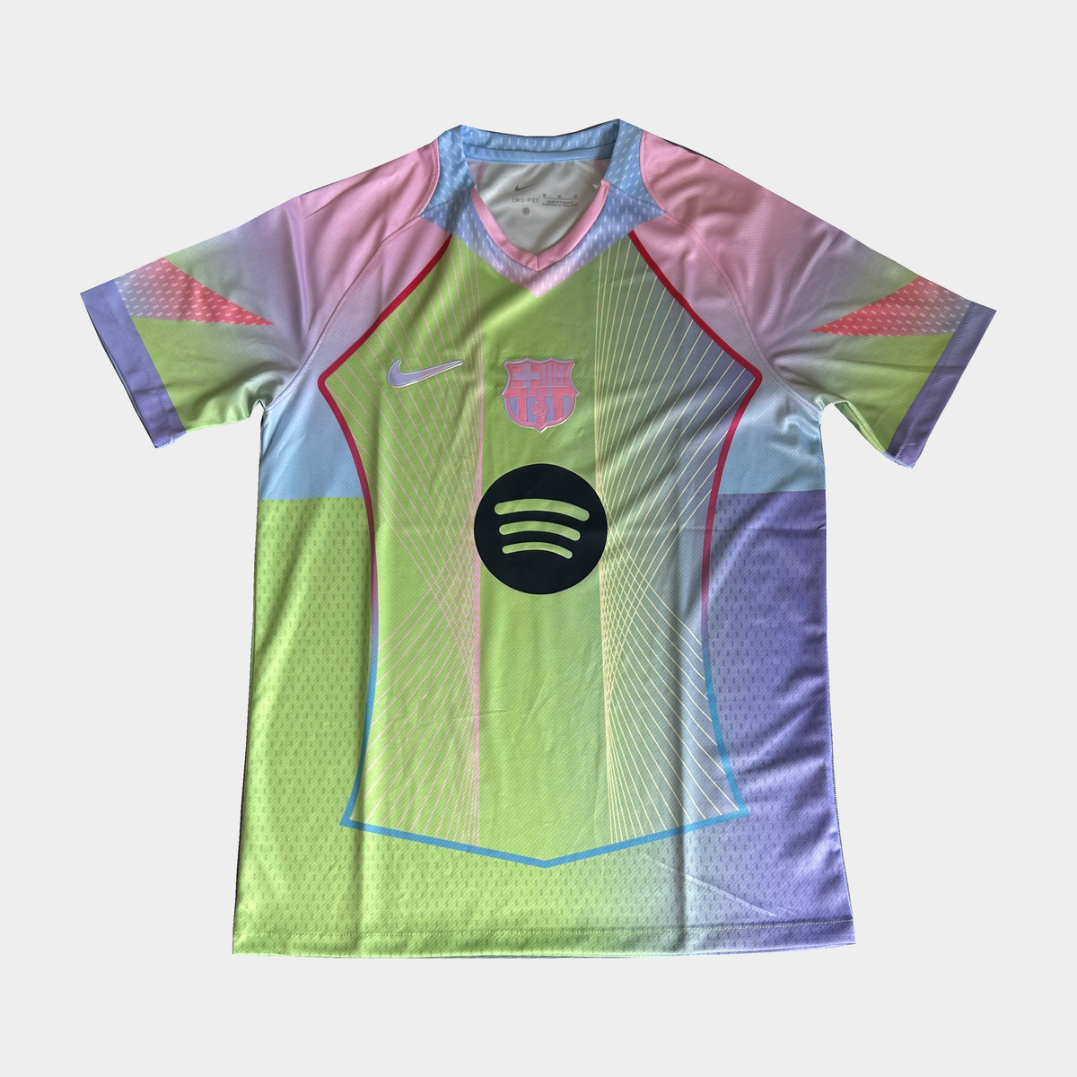 Camiseta Barcelona Edición Especial Verde y Rosa 2025/26