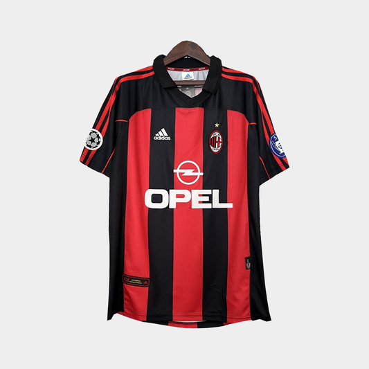 Camiseta AC Milan Retro Local 2000/01
