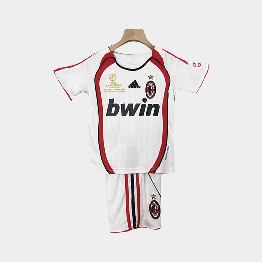 Conjunto Infantil AC Milan Retro Final Atenas 2007