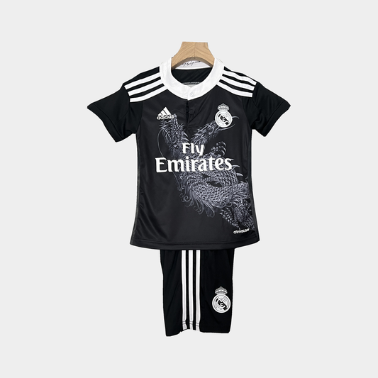 Conjunto Infantil Real Madrid Retro Tercera 2014/15 Dragón