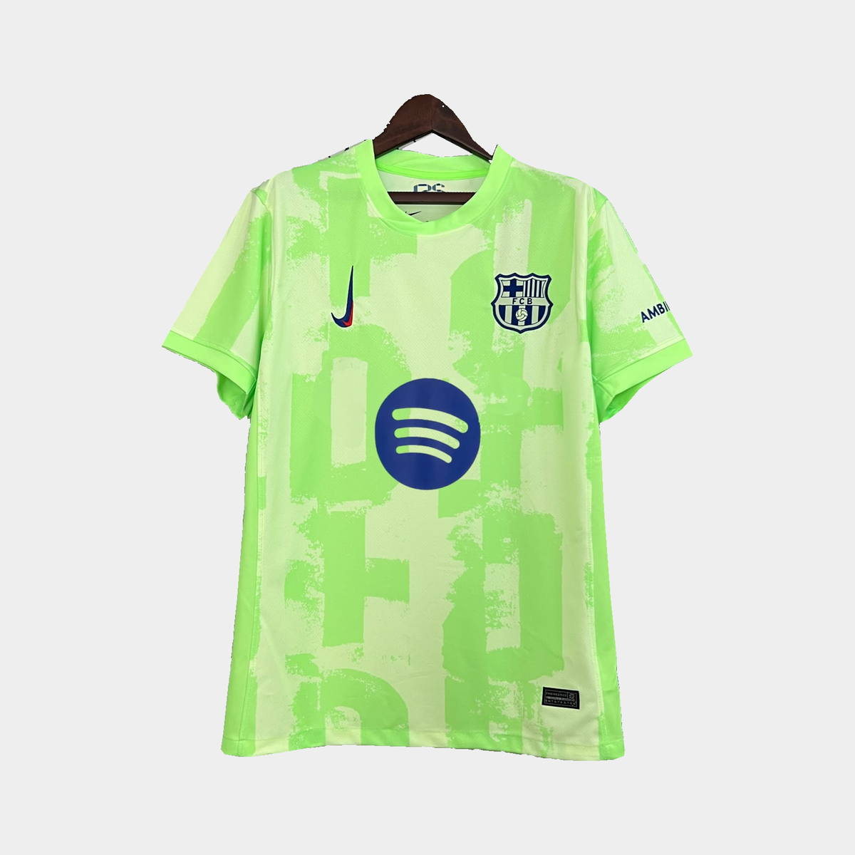 Camiseta Barcelona Tercera 2024/25 Símbolo Spotify