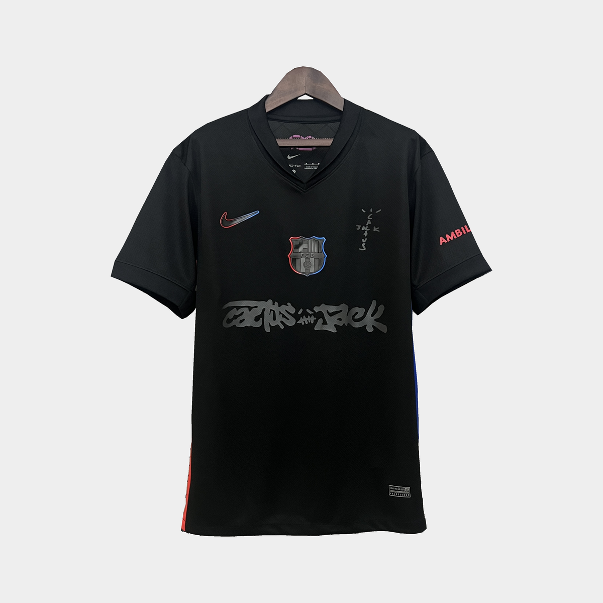 Camiseta Barcelona Visita 2024/25 Cactus Jack Gris