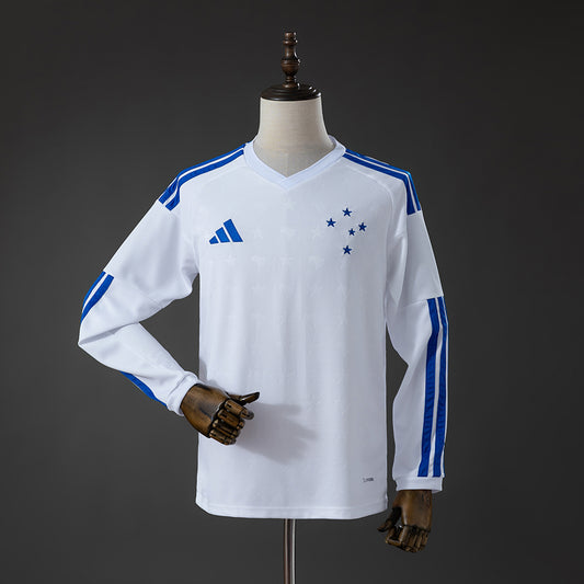 Camiseta Cruzeiro Visita 2026/27 Manga Larga