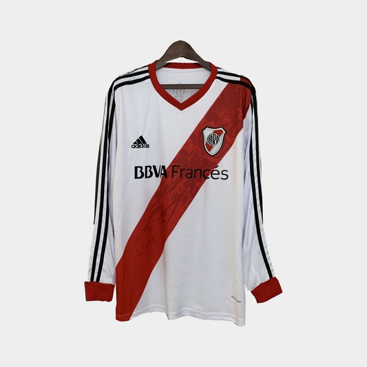 Camiseta River Plate Retro Local 2013/14 Manga Larga