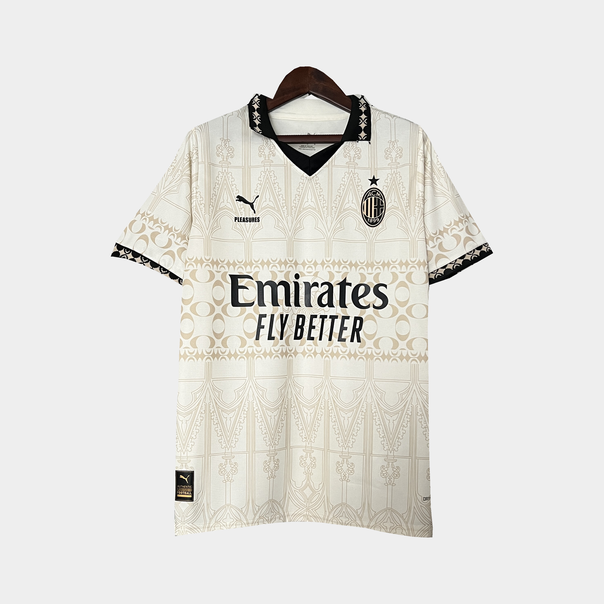 Camiseta AC Milan Cuarta Beige 2023/24
