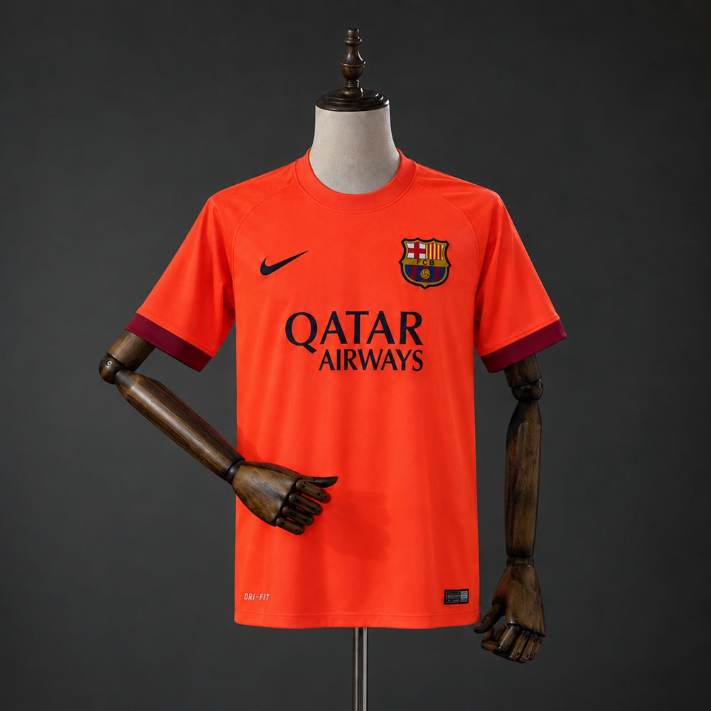 Camiseta Barcelona Retro Visita 2014/15