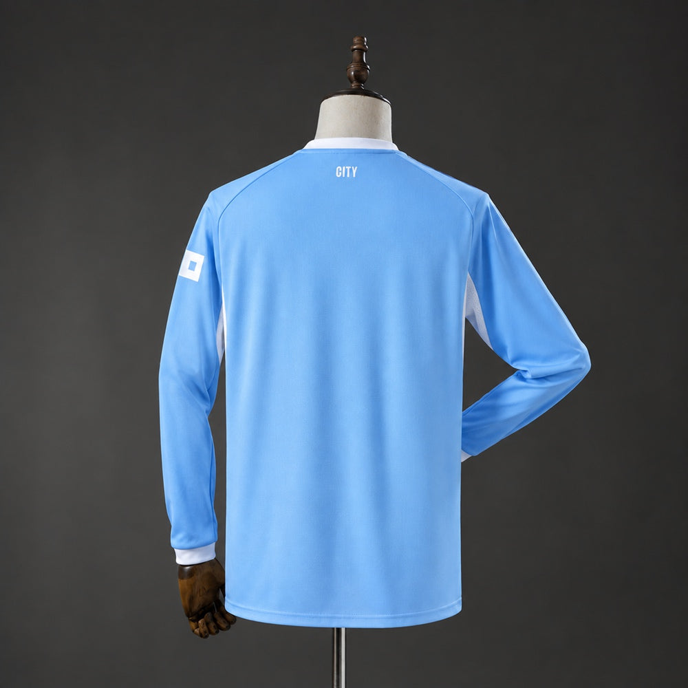Camiseta Manchester City Local 2026/27 Manga Larga