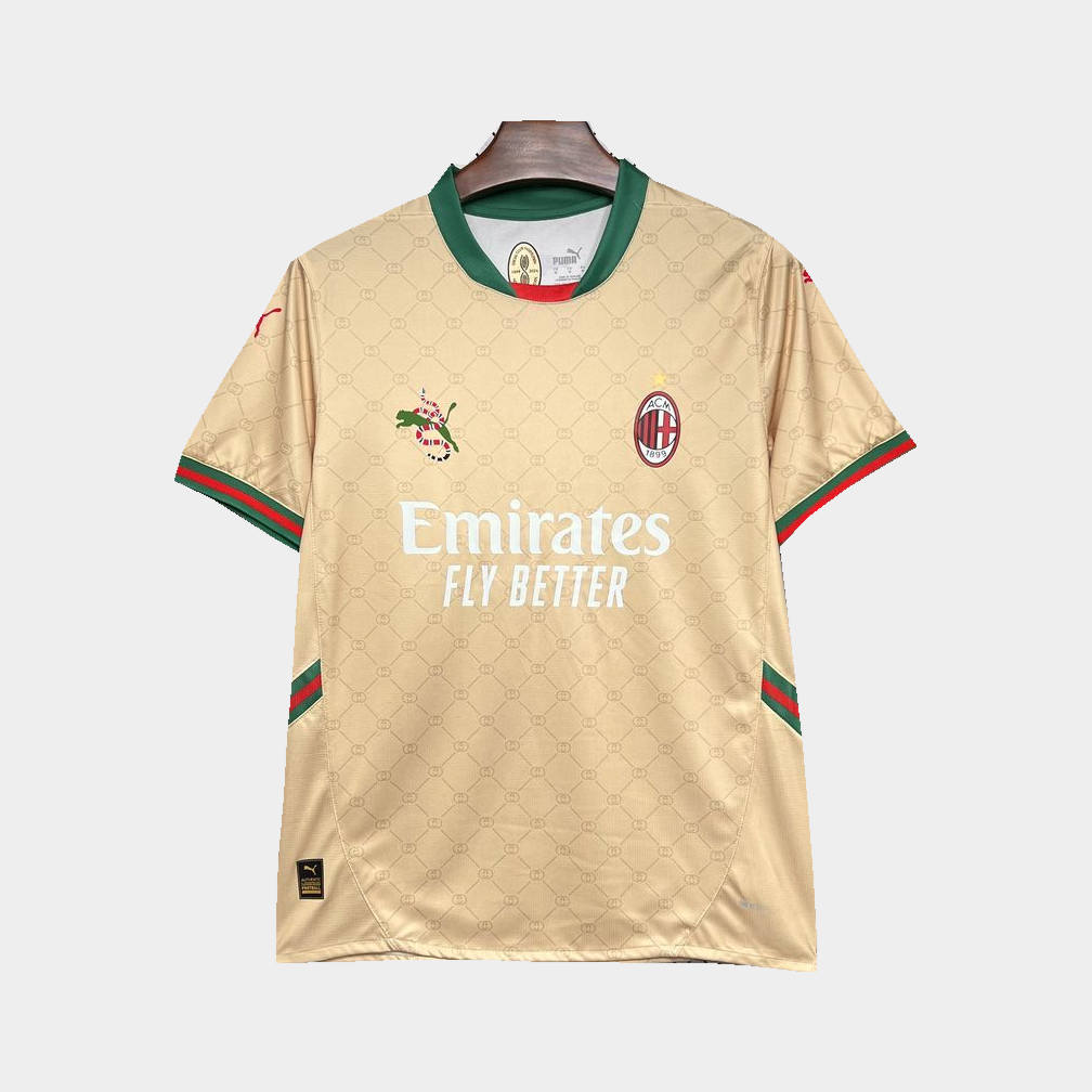 Camiseta AC Milan Concept Dorado 2024/25