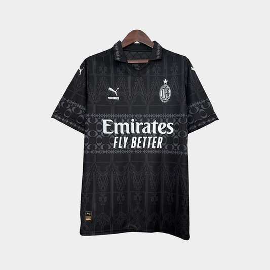 Camiseta AC Milan Cuarta Negra 2023/24