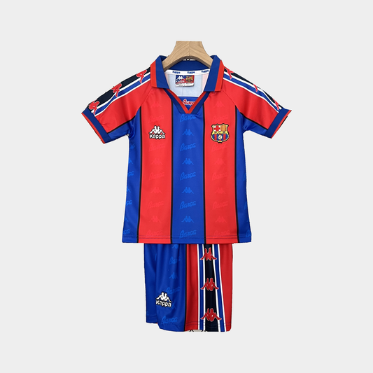 Conjunto Infantil Barcelona Retro Local 1995/97