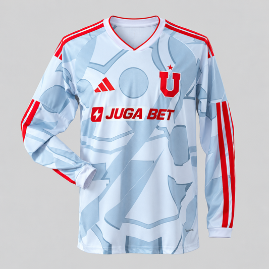 Camiseta Universidad de Chile Celeste Manga Larga 2026/27