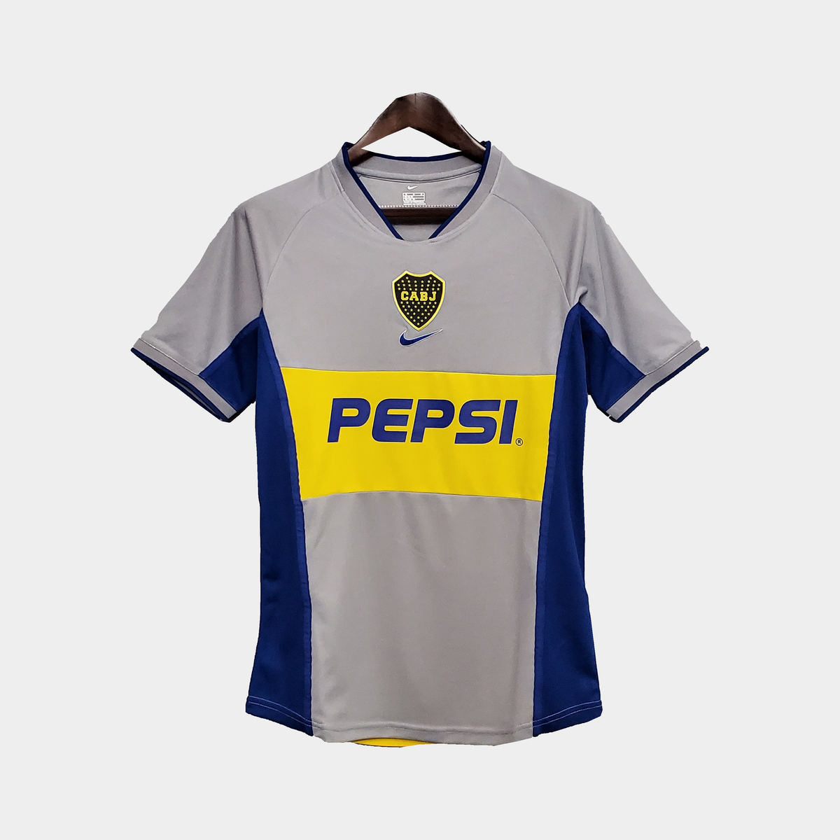 Camiseta Boca Juniors Retro Visita 2002
