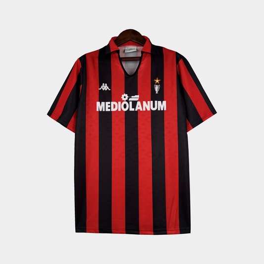 Camiseta AC Milan Retro Local Mediolanum