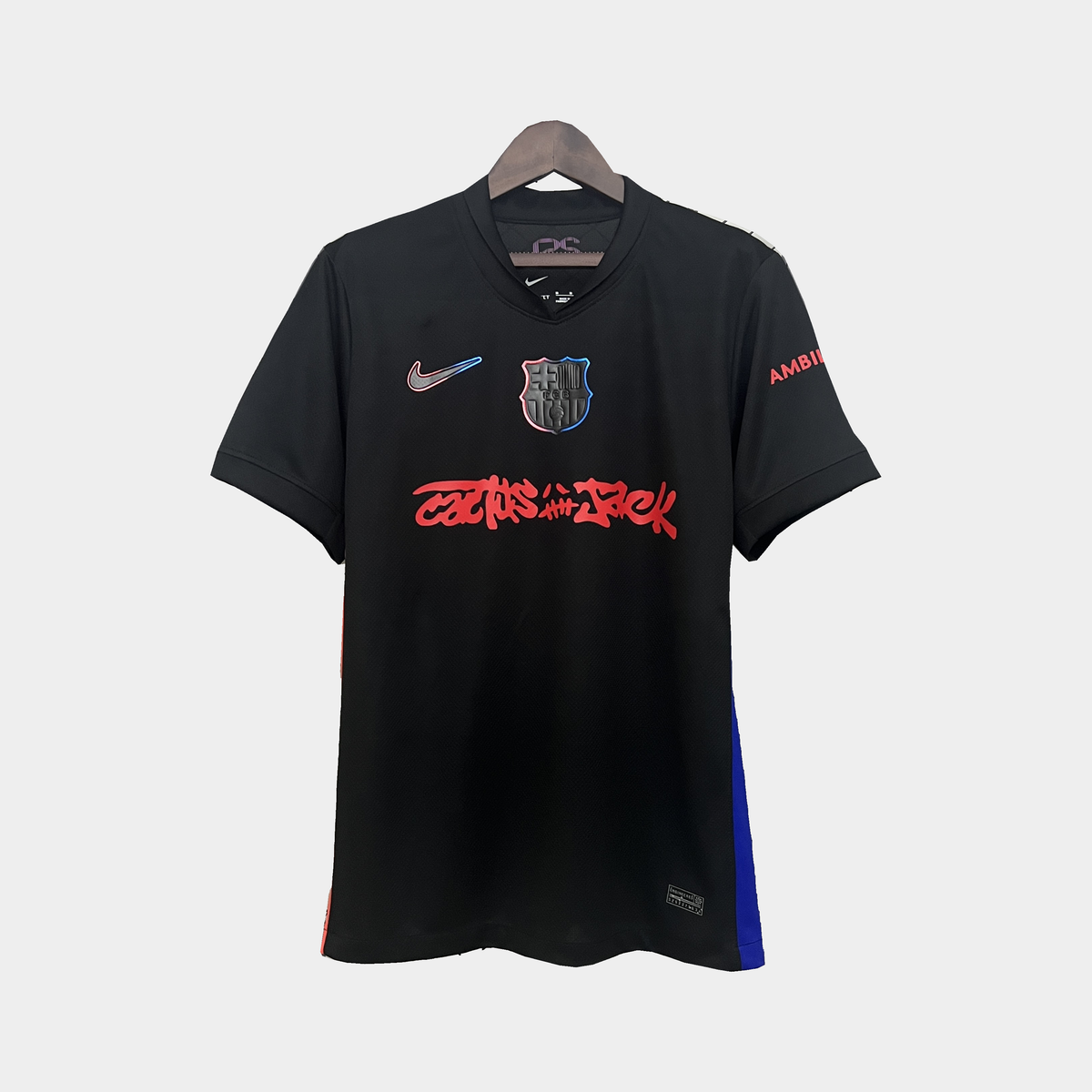Camiseta Barcelona Visita 2024/25 Cactus Jack Rojo