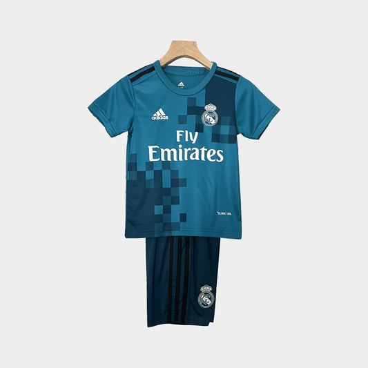 Conjunto Infantil Real Madrid Retro Tercera 2017/18