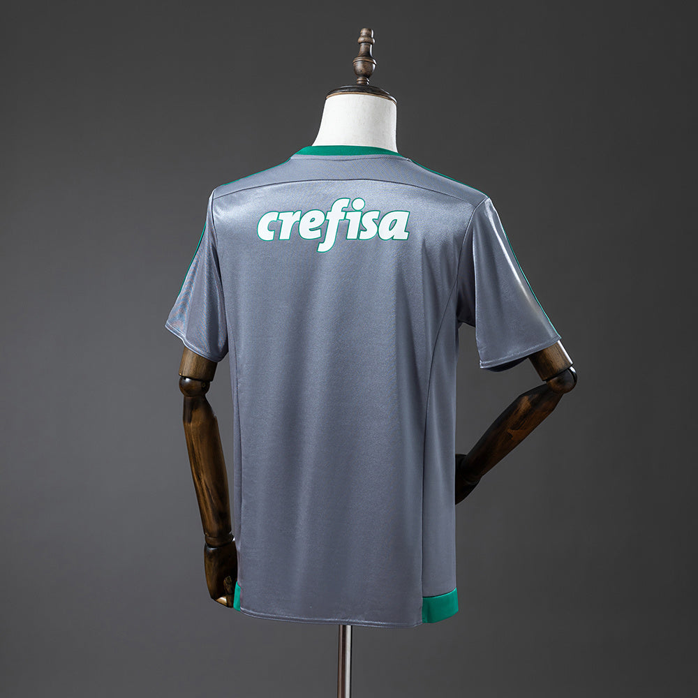 Camiseta Palmeiras Retro Tercera Plateada 2015/16