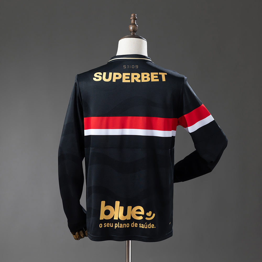 Camiseta São Paulo Tercera 2025/26 Manga Larga