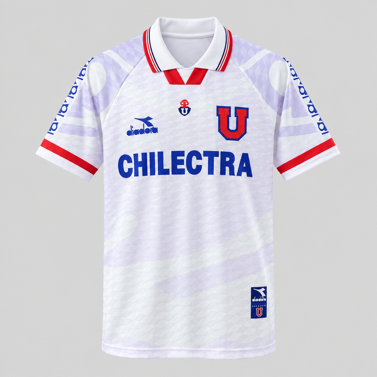 Camiseta Universidad de Chile Retro Visita Rombos 1996