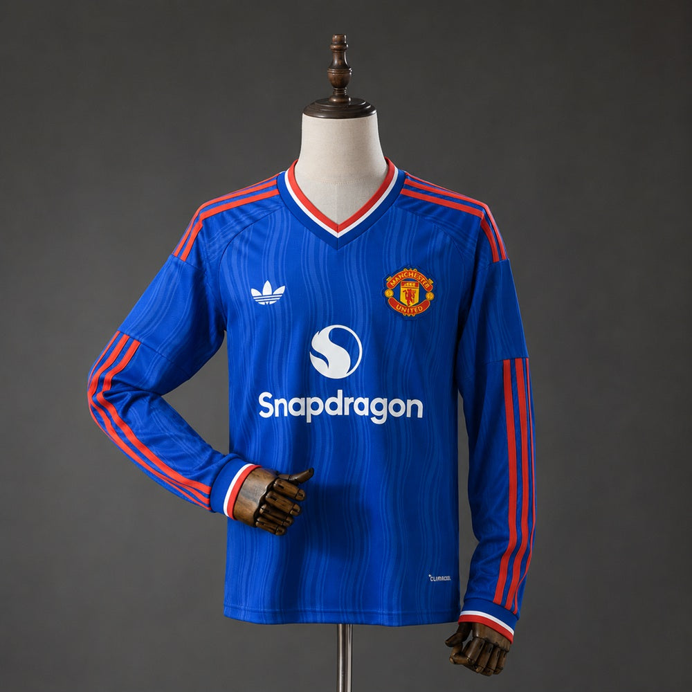 Camiseta Manchester United Visita 2026/27 Manga Larga