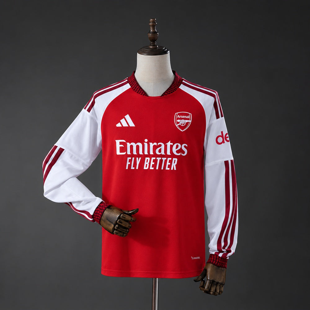 Camiseta Arsenal Local 2026/27 Manga Larga