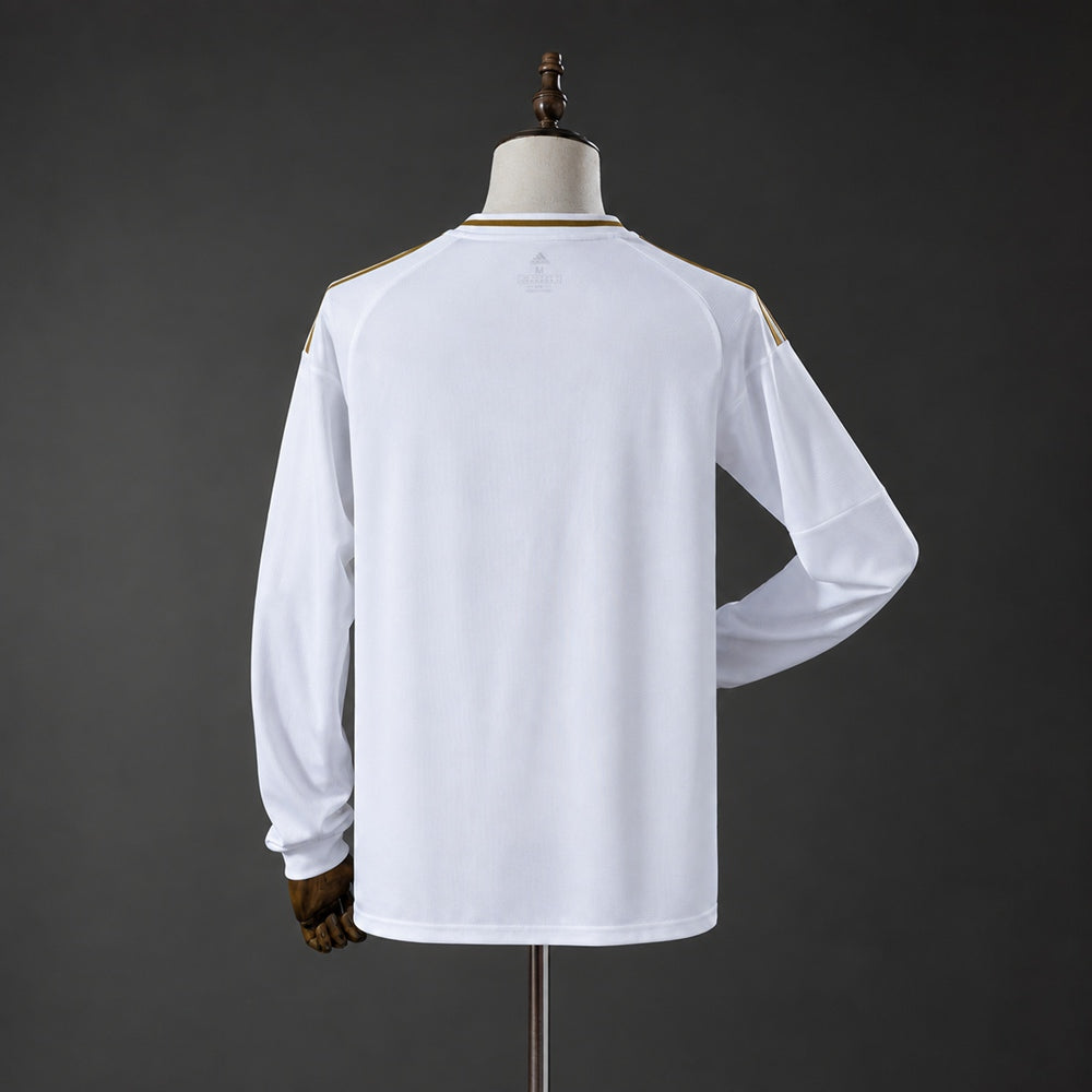Camiseta Real Madrid Retro Local 2019/20 Manga Larga