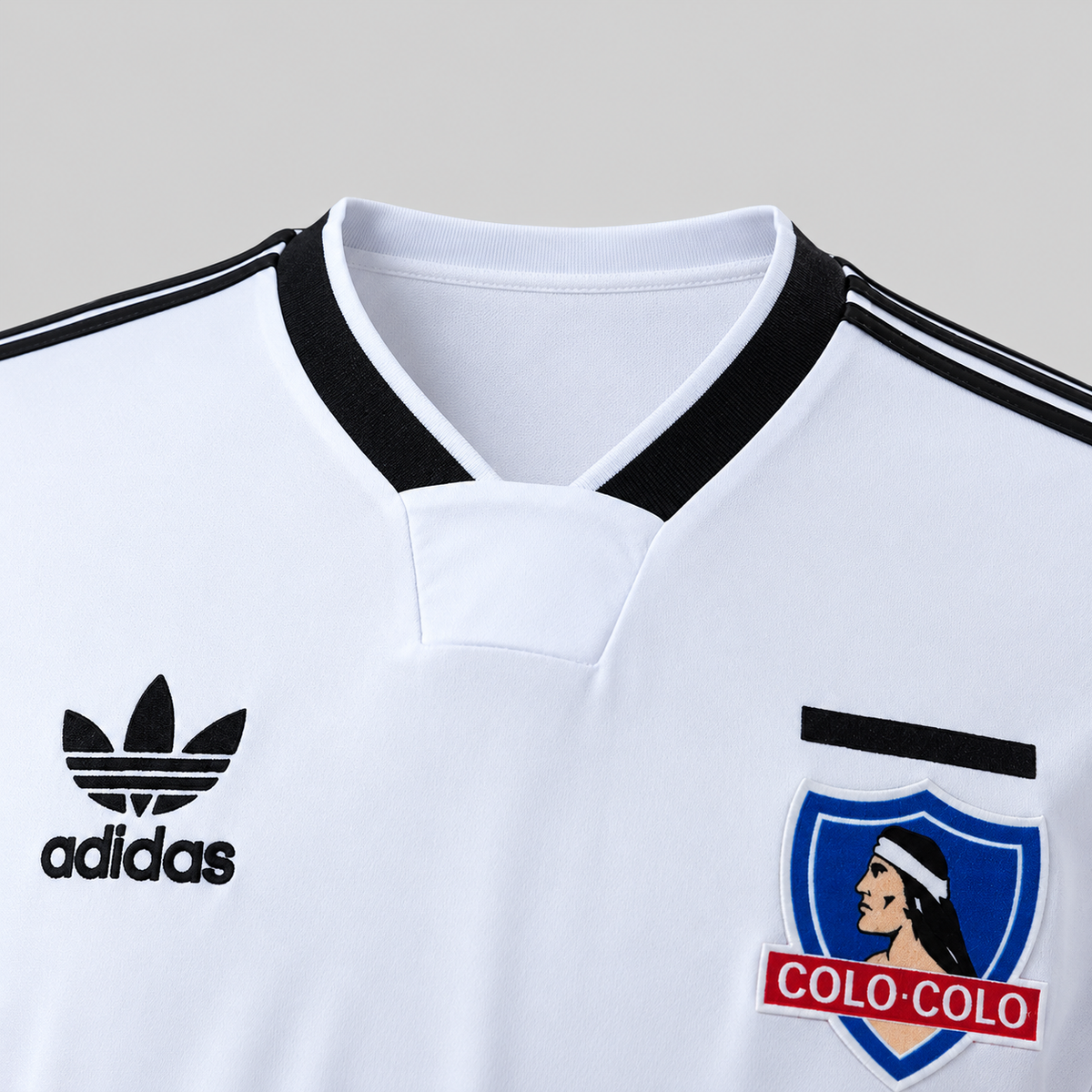 Camiseta Colo-Colo Retro Local Manga Larga 1991