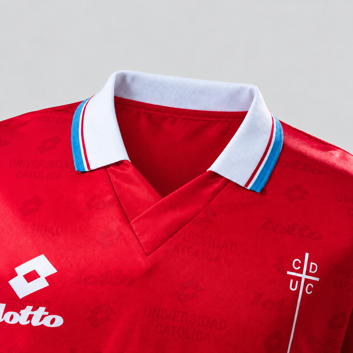Camiseta Universidad Católica Retro Visita Manga Larga 1996