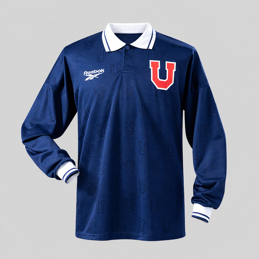 Camiseta Universidad de Chile Retro Local Manga Larga 1998