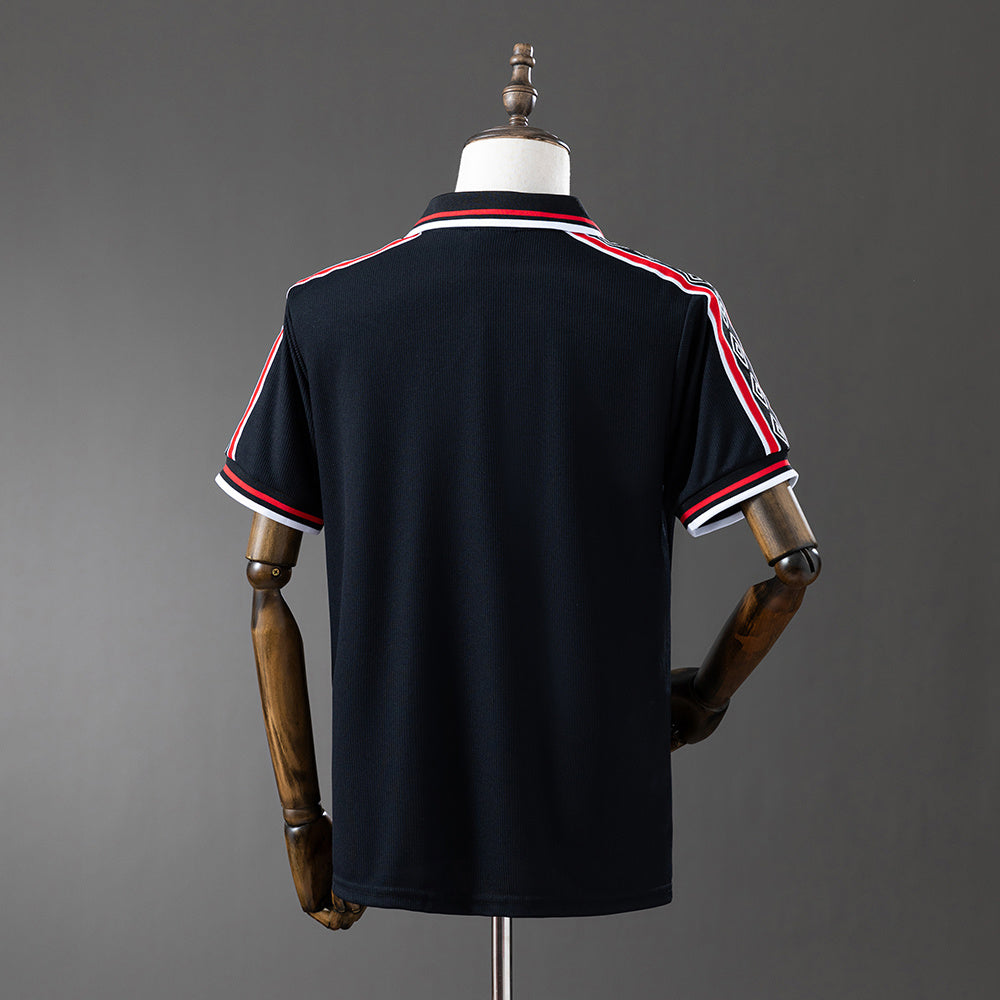 Camiseta Manchester United Retro Negra 1998/99
