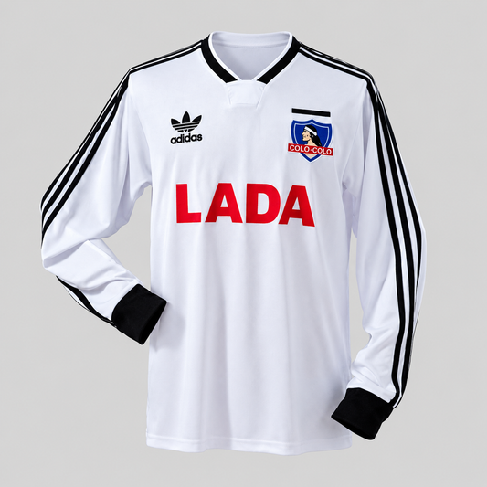 Camiseta Colo-Colo Retro Local Manga Larga 1991