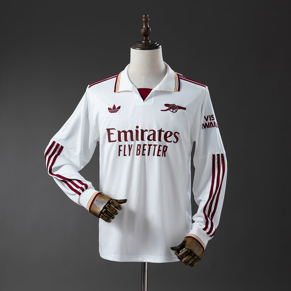 Camiseta Arsenal Tercera 2025/26 Manga Larga