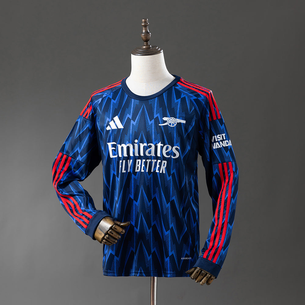 Camiseta Arsenal Visita 2025/26 Manga Larga