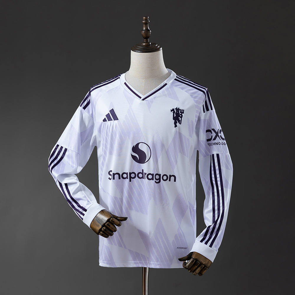 Camiseta Manchester United Visita 2025/26 Manga Larga