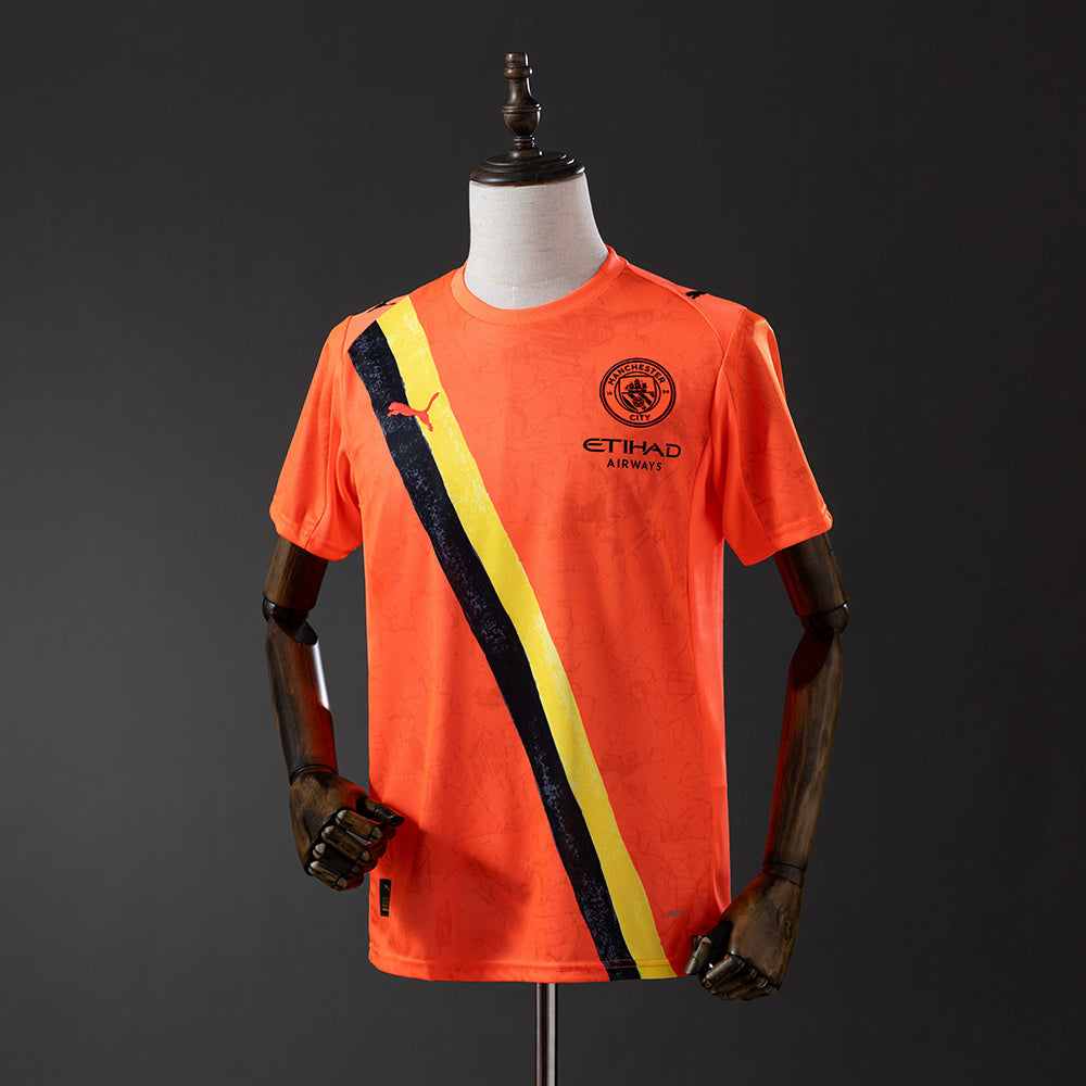 Camiseta Manchester City Arquero Naranja KidSuper 2025/26